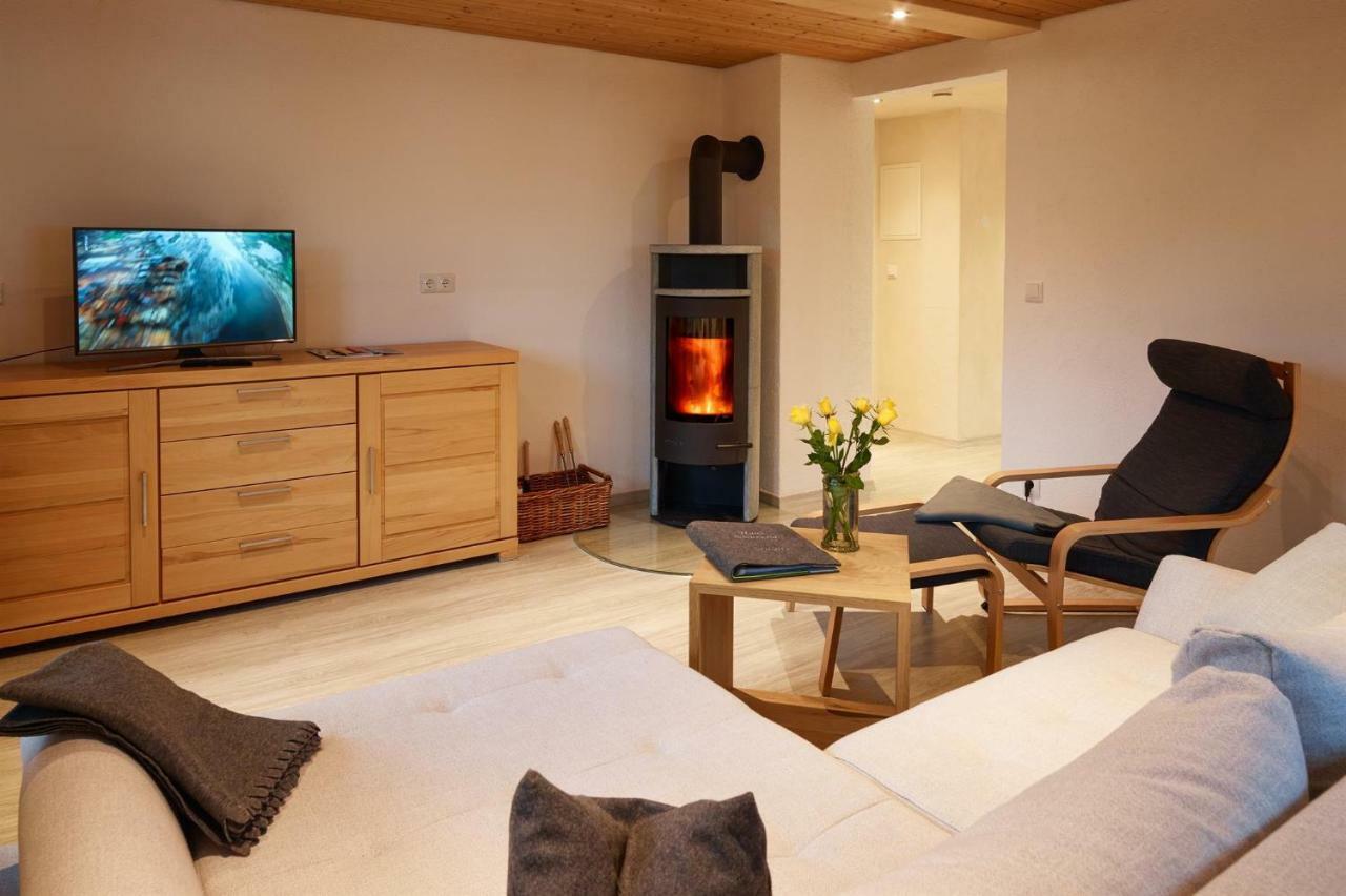 Апартаменты Haus Sonnenruh Бад-Хинделанг Экстерьер фото
